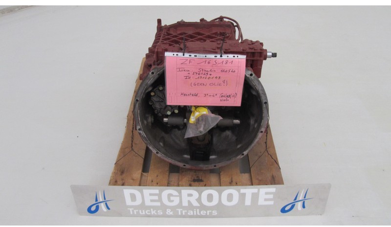 Iveco Versnellingsbak ZF 16S181 - Коробка передач: фото 1 Iveco Versnellingsbak ZF 16S181 - Коробка передач: фото 1