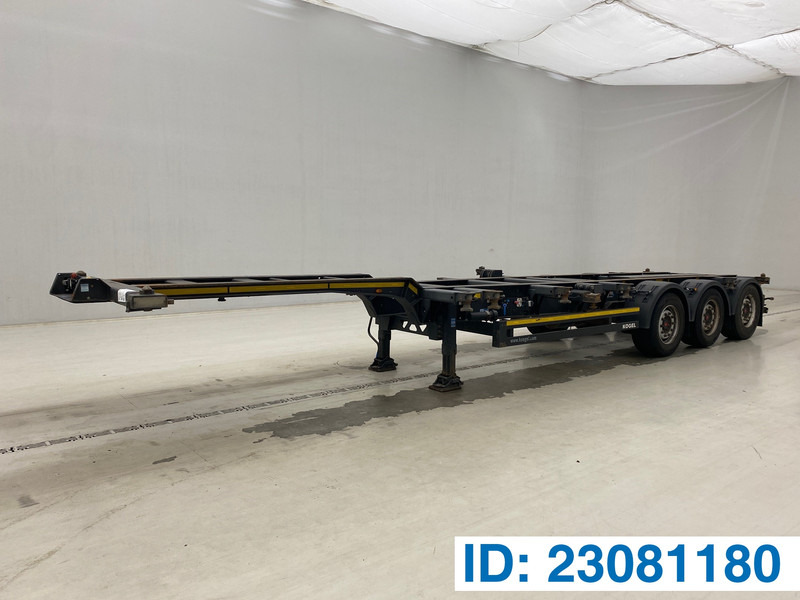 Kögel Polyvalent skelet 20-30-40 ft - Полуприцеп-контейнеровоз/ Сменный кузов: фото 1 Kögel Polyvalent skelet 20-30-40 ft - Полуприцеп-контейнеровоз/ Сменный кузов: фото 1