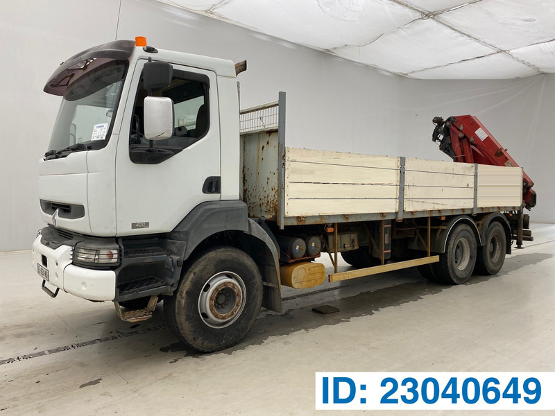 Renault Kerax 420 DCi - 6x4 - Грузовик бортовой/ Платформа, Автоманипулятор: фото 1 Renault Kerax 420 DCi - 6x4 - Грузовик бортовой/ Платформа, Автоманипулятор: фото 1