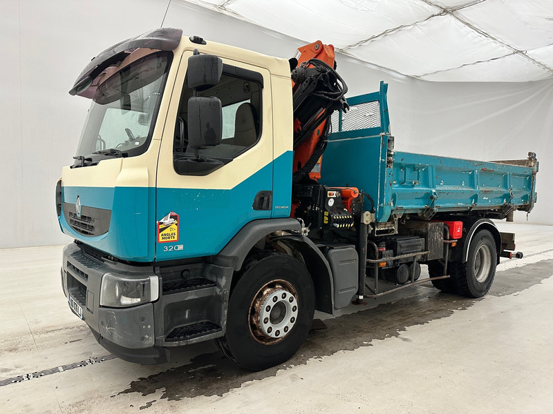 Renault Premium Lander 320 DXi - Самосвал, Автоманипулятор: фото 1 Renault Premium Lander 320 DXi - Самосвал, Автоманипулятор: фото 1