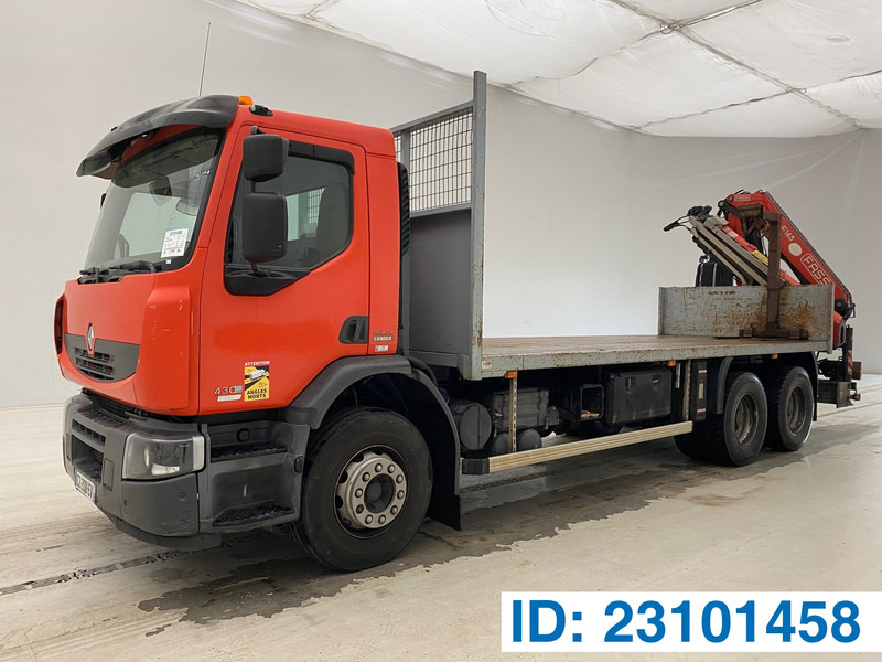 Renault Premium Lander 430* - Грузовик бортовой/ Платформа, Автоманипулятор: фото 1 Renault Premium Lander 430* - Грузовик бортовой/ Платформа, Автоманипулятор: фото 1