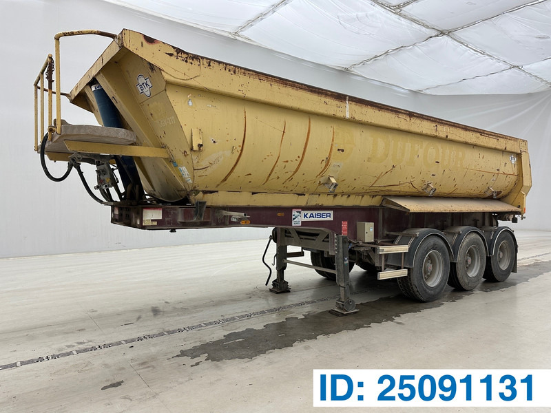 Robuste Kaiser 24 cub in steel - Самосвальный полуприцеп: фото 1 Robuste Kaiser 24 cub in steel - Самосвальный полуприцеп: фото 1