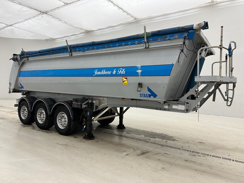 Stas 25 cub in alu - Самосвальный полуприцеп: фото 3 Stas 25 cub in alu - Самосвальный полуприцеп: фото 3