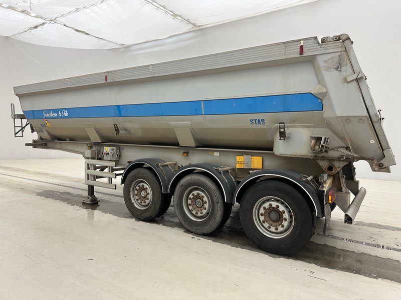 Самосвальный полуприцеп Stas 28 cub in alu: фото 9