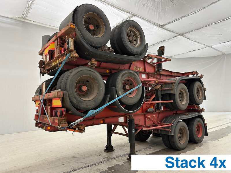 Van Hool Stack 4 x skelet 20 ft - Полуприцеп-контейнеровоз/ Сменный кузов: фото 1 Van Hool Stack 4 x skelet 20 ft - Полуприцеп-контейнеровоз/ Сменный кузов: фото 1