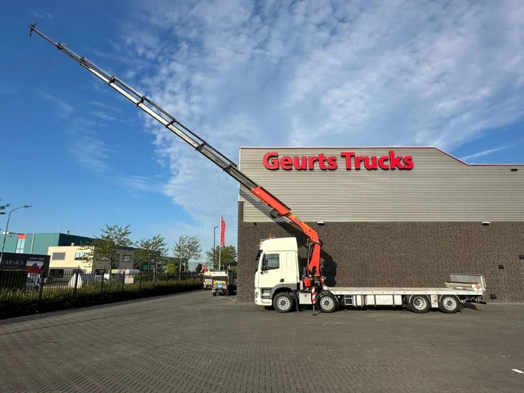 DAF CF 450 8X2 OPRIJWAGEN/MACHINE TRANSPORTER + PALF - Автоманипулятор, Грузовик бортовой/ Платформа: фото 5 DAF CF 450 8X2 OPRIJWAGEN/MACHINE TRANSPORTER + PALF - Автоманипулятор, Грузовик бортовой/ Платформа: фото 5