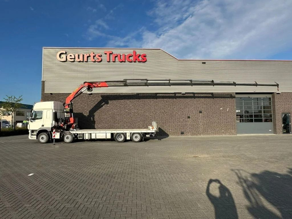 DAF CF 450 8X2 OPRIJWAGEN/MACHINE TRANSPORTER + PALF - Автоманипулятор, Грузовик бортовой/ Платформа: фото 1 DAF CF 450 8X2 OPRIJWAGEN/MACHINE TRANSPORTER + PALF - Автоманипулятор, Грузовик бортовой/ Платформа: фото 1