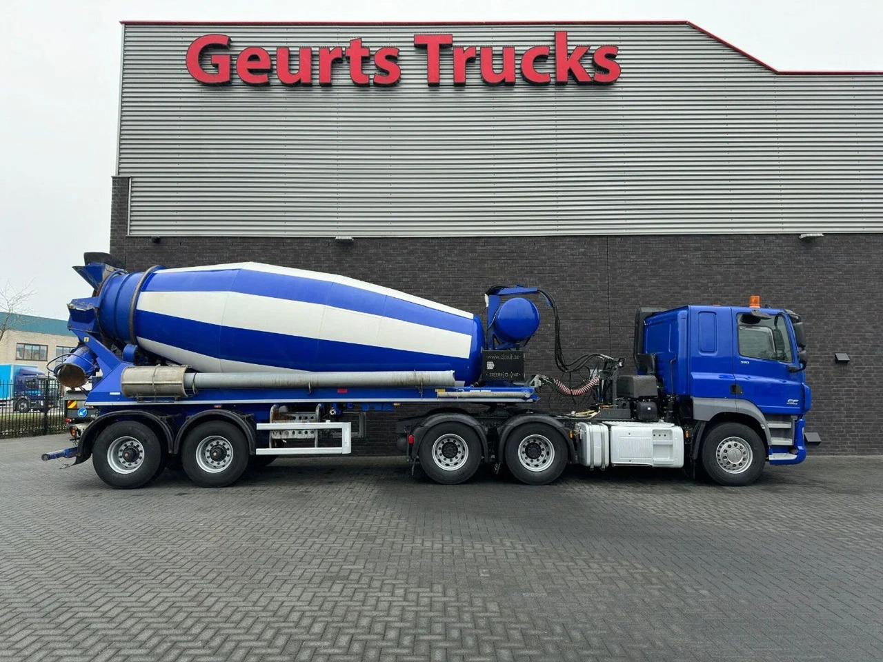 DAF CF 510 6X4 + DE BUF ST2 2-ASSIGE 10M3 CONCRETE M - Автобетоносмеситель: фото 4 DAF CF 510 6X4 + DE BUF ST2 2-ASSIGE 10M3 CONCRETE M - Автобетоносмеситель: фото 4
