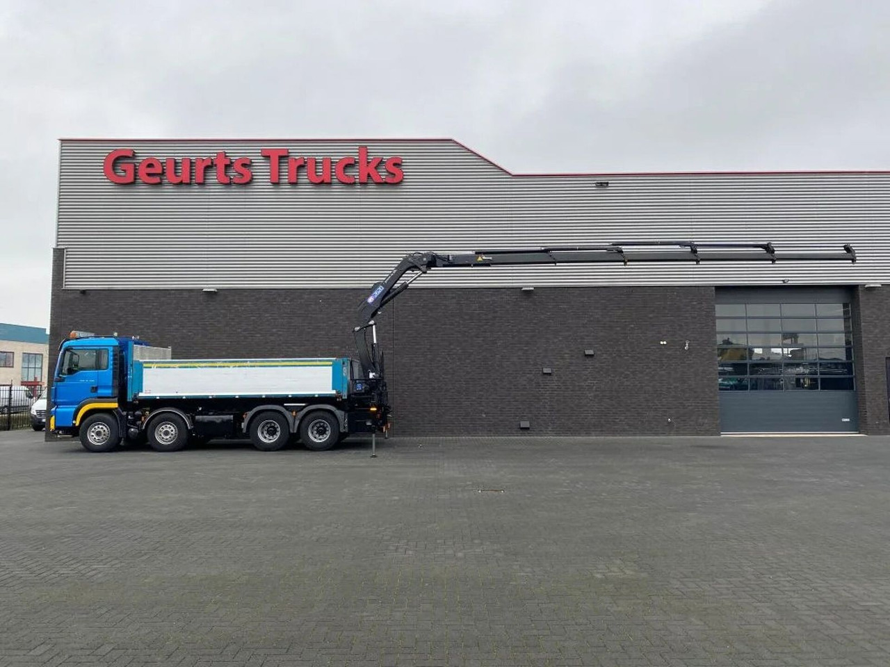 MAN TGS 35.480 8X4 KIPPER/TIPPER + HMF 2620-K5 KRAAN - Самосвал, Автоманипулятор: фото 5 MAN TGS 35.480 8X4 KIPPER/TIPPER + HMF 2620-K5 KRAAN - Самосвал, Автоманипулятор: фото 5