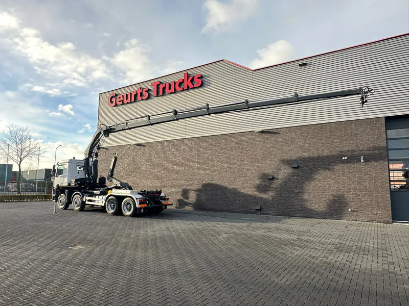 Mercedes-Benz AROCS 4148 8X4 MET MULTILIFT ULT T 21 S51 HAAKARMSYSTEEM + HIAB X-HIPRO 232 E-6 KRAAN/CRANE/KRAN/GRUA - Крюковой мультилифт: фото 3 Mercedes-Benz AROCS 4148 8X4 MET MULTILIFT ULT T 21 S51 HAAKARMSYSTEEM + HIAB X-HIPRO 232 E-6 KRAAN/CRANE/KRAN/GRUA - Крюковой мультилифт: фото 3