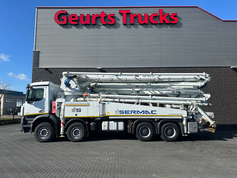 Mercedes-Benz Arocs 4451 8X4 + SERMAC 5Z42 BETONPOMP/BETONPUMPE/CONCRETE PUMP - Автобетононасос: фото 1 Mercedes-Benz Arocs 4451 8X4 + SERMAC 5Z42 BETONPOMP/BETONPUMPE/CONCRETE PUMP - Автобетононасос: фото 1
