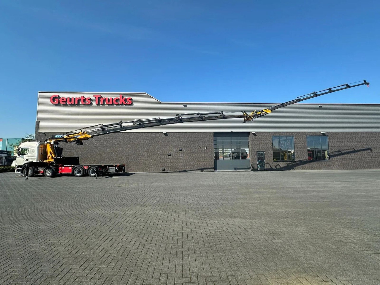 Scania G450 8X4 + EFFER 1255/8S + JIB 6S HD KRAAN/KRAN/ - Автоманипулятор: фото 4 Scania G450 8X4 + EFFER 1255/8S + JIB 6S HD KRAAN/KRAN/ - Автоманипулятор: фото 4