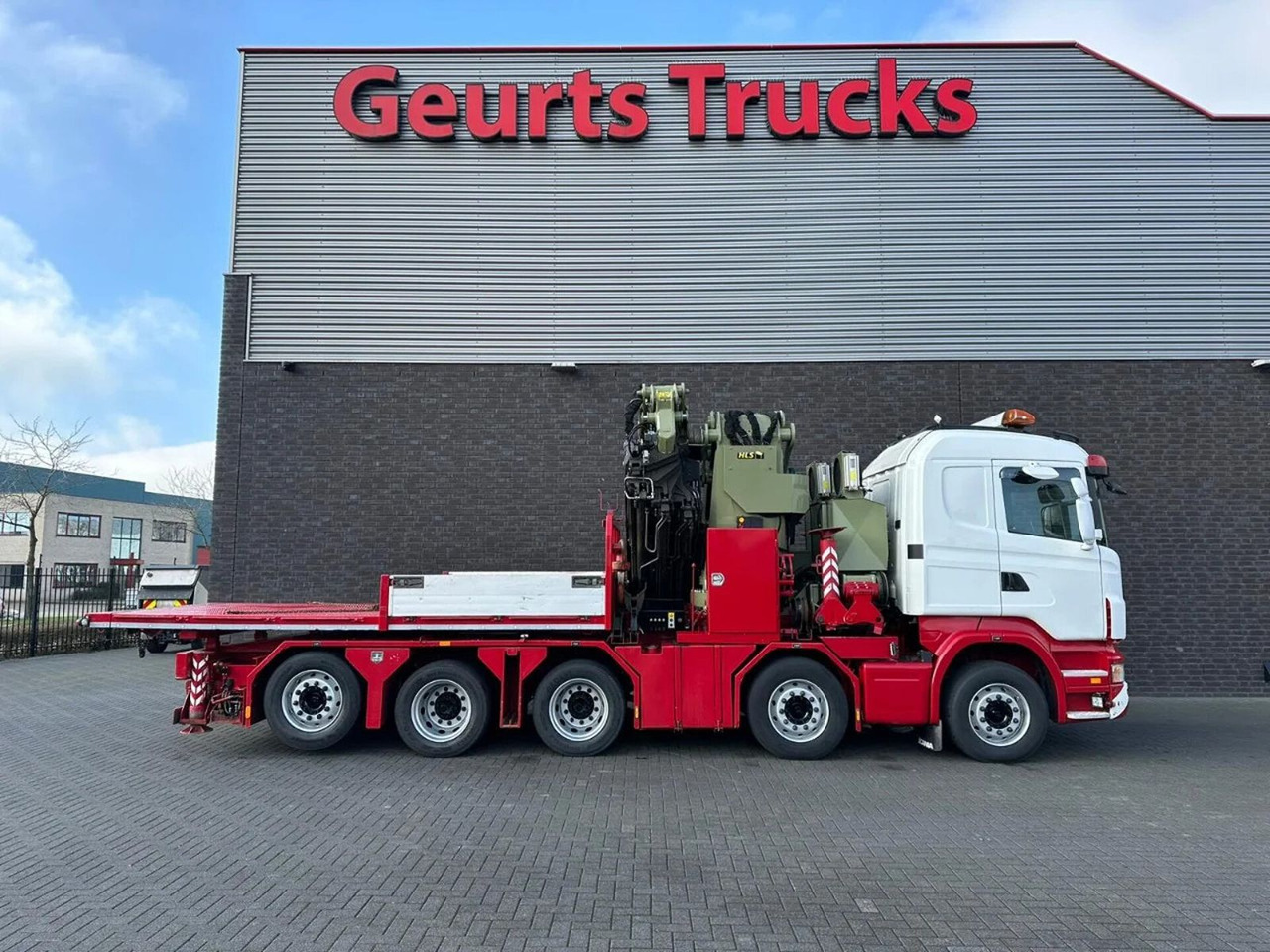 Автоманипулятор Scania R480 10X4 TREKKER-BAKWAGEN COMBI + PALFINGER PK: фото 13
