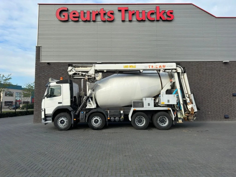 Volvo FM 410 8X4 + STETTER 9 M3 MIXER/MISCHER + THEAM 15 M TRANSPORTBAND/BELT - Автобетоносмеситель: фото 1 Volvo FM 410 8X4 + STETTER 9 M3 MIXER/MISCHER + THEAM 15 M TRANSPORTBAND/BELT - Автобетоносмеситель: фото 1