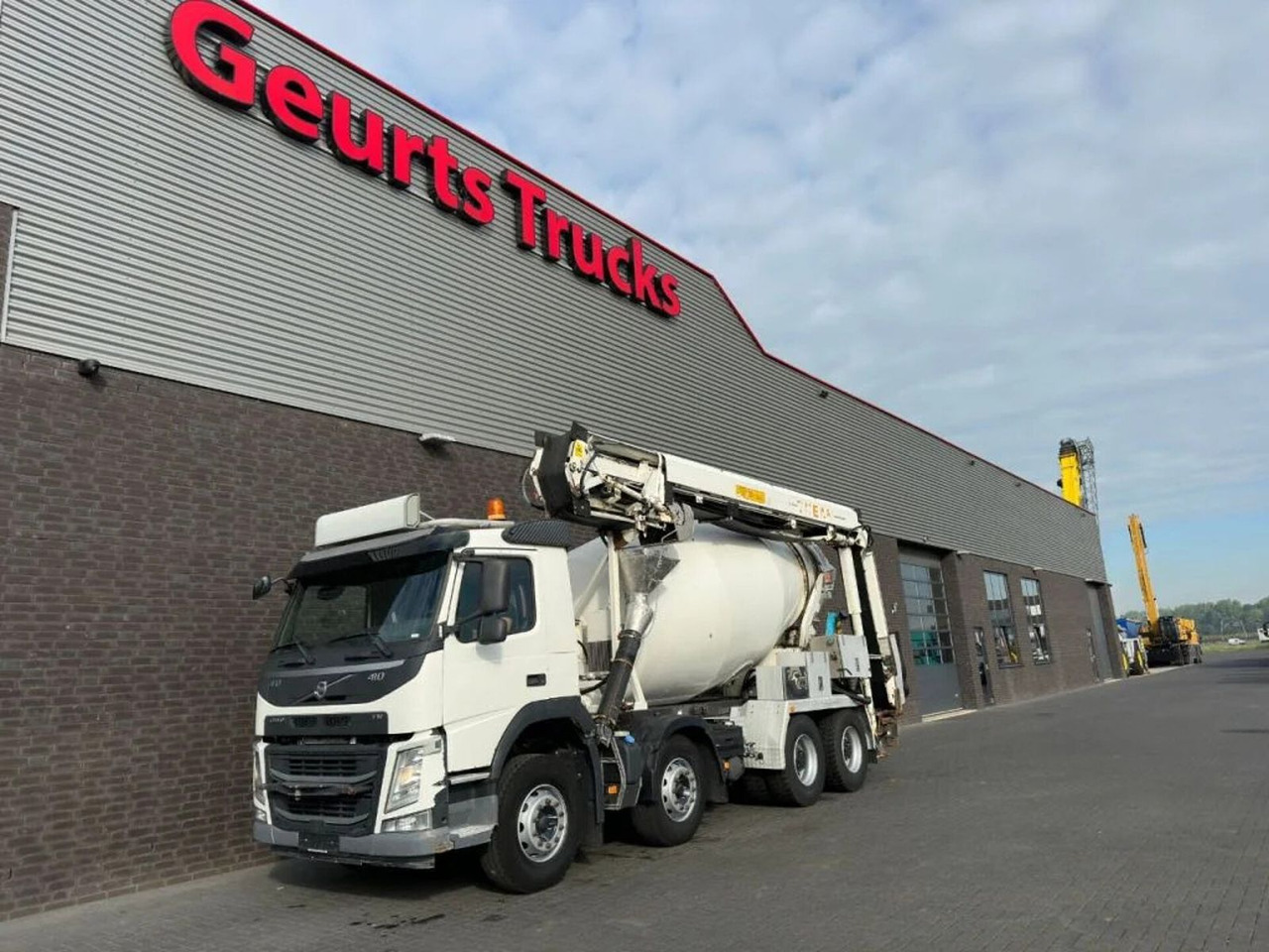 Volvo FM 410 8X4 + STETTER 9 M3 MIXER/MISCHER + THEAM - Автобетоносмеситель: фото 2 Volvo FM 410 8X4 + STETTER 9 M3 MIXER/MISCHER + THEAM - Автобетоносмеситель: фото 2