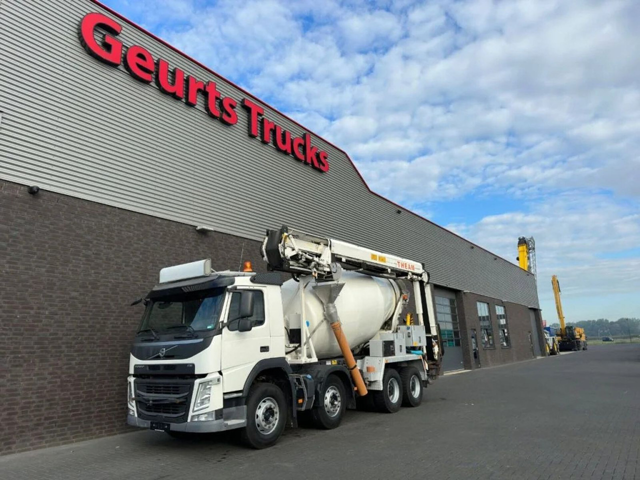 Volvo FM 410 8X4 + STETTER 9 M3 MIXER/MISCHER + THEAM - Автобетоносмеситель: фото 2 Volvo FM 410 8X4 + STETTER 9 M3 MIXER/MISCHER + THEAM - Автобетоносмеситель: фото 2