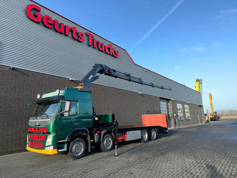 Volvo FM 500 8X2 OPRIJWAGEN/MACHINE TRANSPORTER + HIAB 322 EP-5 HIPRO KRAAN/KRAN/CRANE/GRUA - Автоманипулятор: фото 2 Volvo FM 500 8X2 OPRIJWAGEN/MACHINE TRANSPORTER + HIAB 322 EP-5 HIPRO KRAAN/KRAN/CRANE/GRUA - Автоманипулятор: фото 2