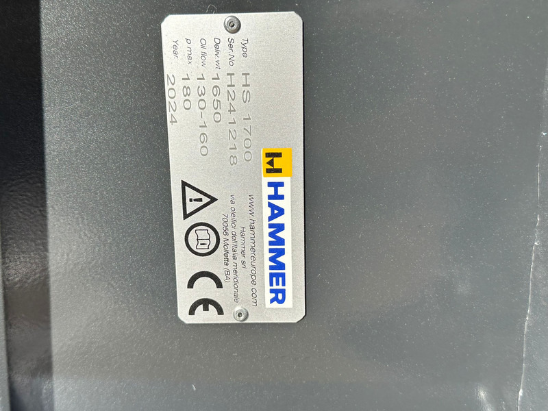 Новый Гидромолот Hammer HS1700: фото 10 Новый Гидромолот Hammer HS1700: фото 10