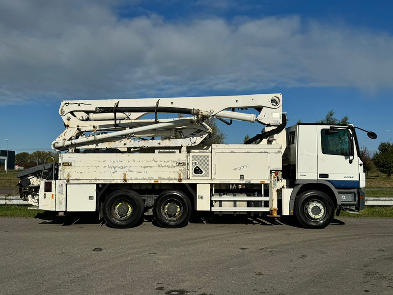 MERCEDESBENZ Actros 2632 6x4 with Putzmeister BSF 24-4 11 24m concrete pump - Автобетононасос: фото 5 MERCEDESBENZ Actros 2632 6x4 with Putzmeister BSF 24-4 11 24m concrete pump - Автобетононасос: фото 5