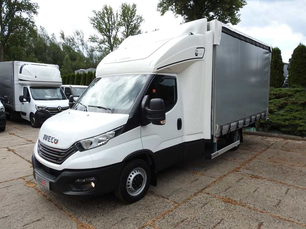 Новый Тентованный фургон, Грузопассажирский фургон Iveco DAILY 35S18 PRITSCHE PLANE 10 PALETTEN WEBASTO: фото 5