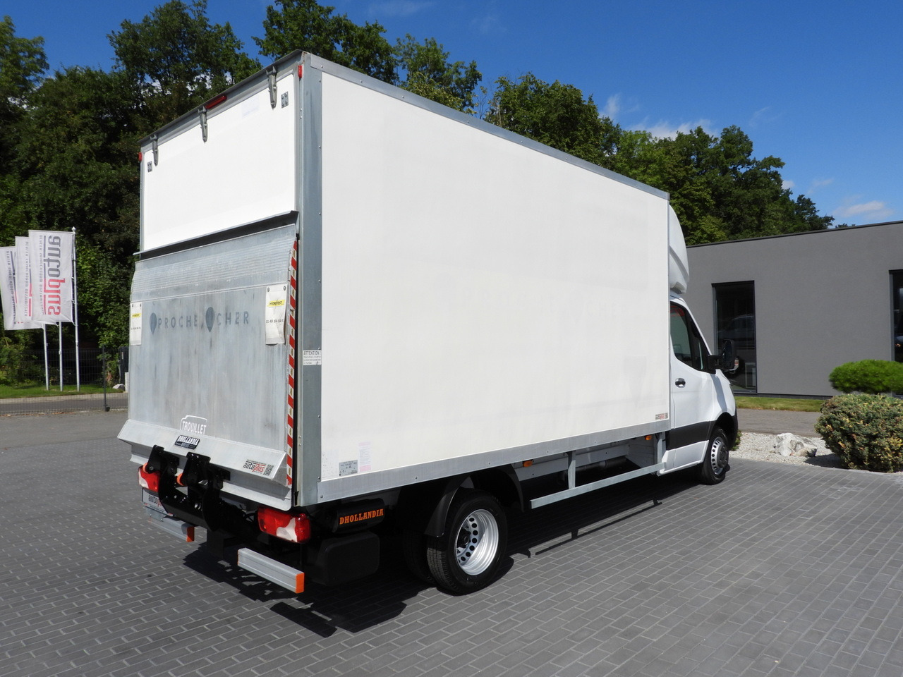 Фургон с закрытым кузовом MERCEDES SPRINTER 514 BOX LIFT 8 PALLETS CRUISE CONTROL TWIN WHEELS AIR CONDITIONING  140HP: фото 13