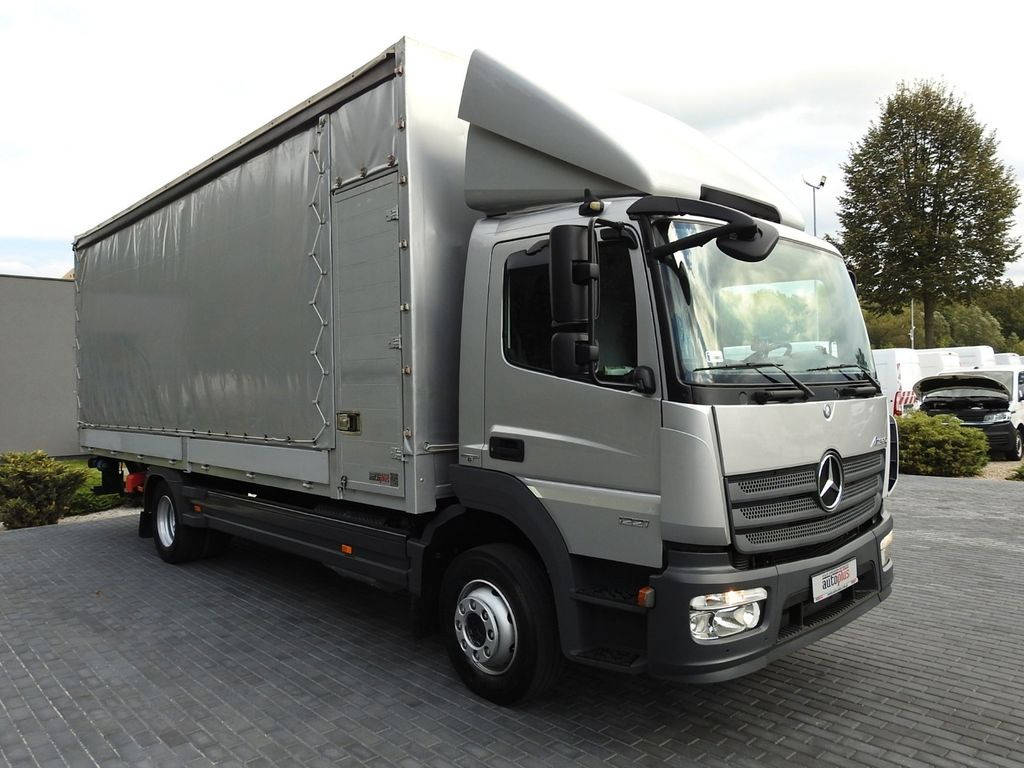 Mercedes-Benz ATEGO 1221 PRITSCHE PLANE AUFZUG 16 PALETTEN - Тентованный грузовик: фото 4 Mercedes-Benz ATEGO 1221 PRITSCHE PLANE AUFZUG 16 PALETTEN - Тентованный грузовик: фото 4