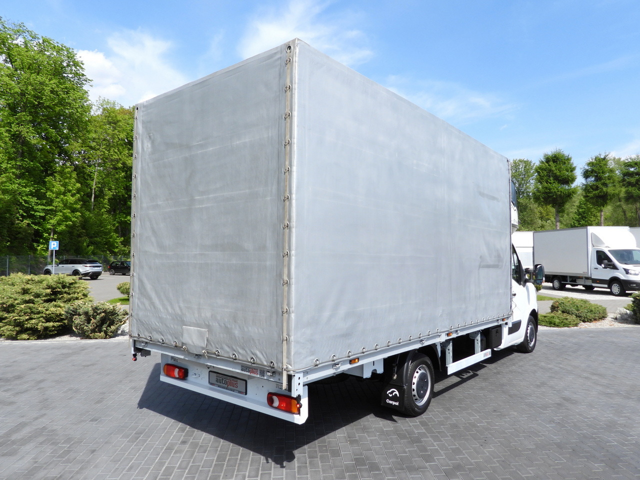 RENAULT MASTER TARPAULIN 10 PALLETS WEBASTO CRUISE CONTROL LED LIGHTS PNEUMATICS AIR CONDITIONING 165HP - Тентованный фургон: фото 3 RENAULT MASTER TARPAULIN 10 PALLETS WEBASTO CRUISE CONTROL LED LIGHTS PNEUMATICS AIR CONDITIONING 165HP - Тентованный фургон: фото 3