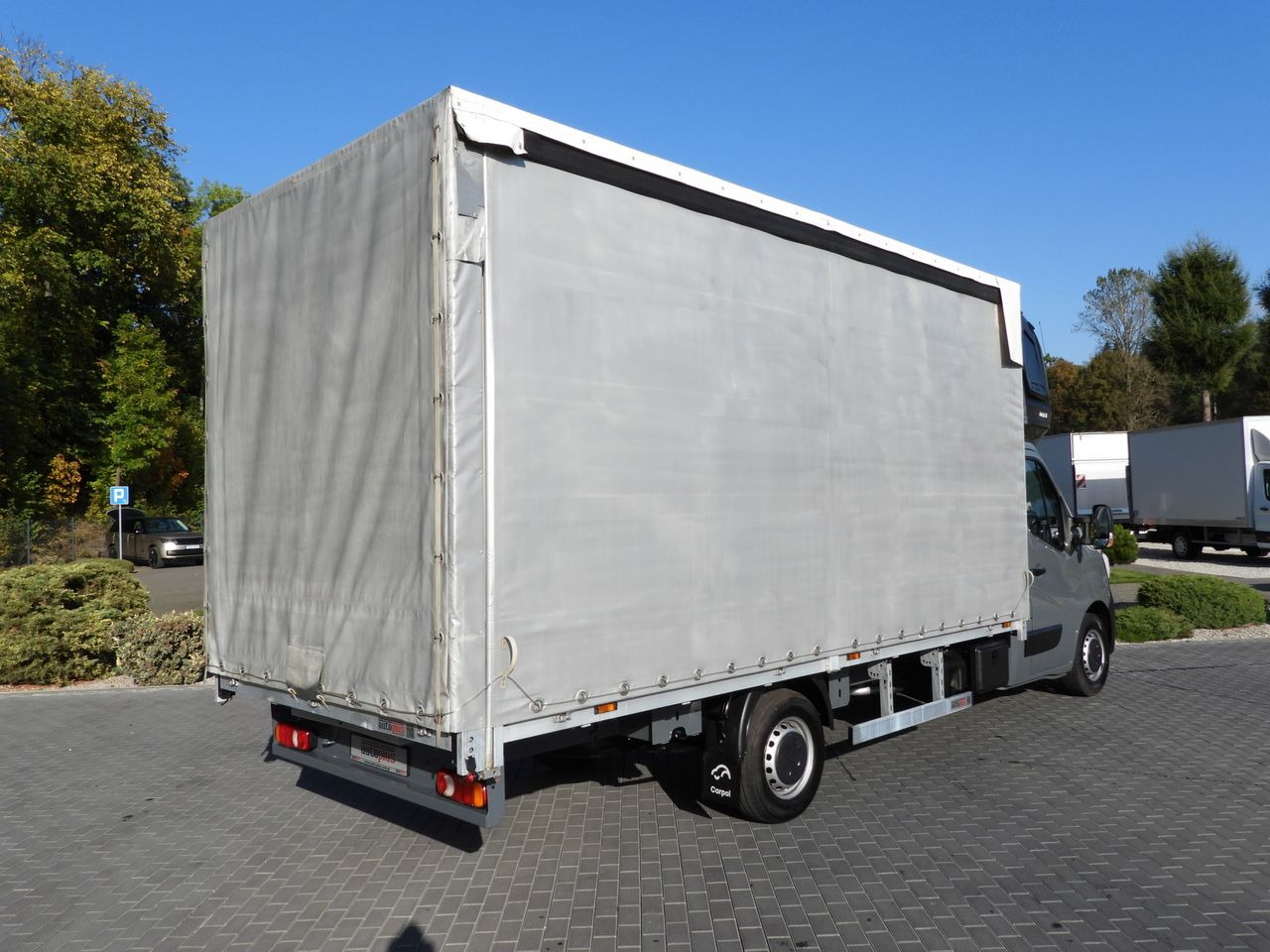RENAULT MASTER TARPAULIN 10 PALLETS WEBASTO CRUISE CONTROL LED LIGHTS PNEUMATICS AIR CONDITIONING 165HP - Тентованный фургон: фото 3 RENAULT MASTER TARPAULIN 10 PALLETS WEBASTO CRUISE CONTROL LED LIGHTS PNEUMATICS AIR CONDITIONING 165HP - Тентованный фургон: фото 3