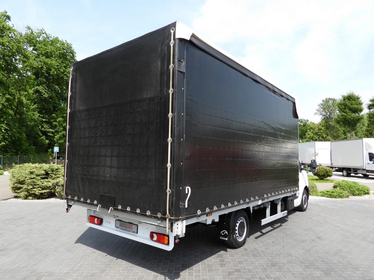 RENAULT MASTER TARPAULIN 12 PALLETS WEBASTO CRUISE CONTROL LED LIGHTS PNEUMATICS AIR CONDITIONING 165HP - Тентованный фургон: фото 3 RENAULT MASTER TARPAULIN 12 PALLETS WEBASTO CRUISE CONTROL LED LIGHTS PNEUMATICS AIR CONDITIONING 165HP - Тентованный фургон: фото 3