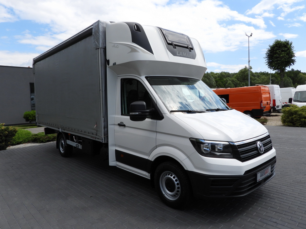 VOLKSWAGEN CRAFTER TARPAULIN 10 PALLETS WEBASTO CRUISE CONTROL AIR CONDITIONING 180HP - Тентованный фургон: фото 4 VOLKSWAGEN CRAFTER TARPAULIN 10 PALLETS WEBASTO CRUISE CONTROL AIR CONDITIONING 180HP - Тентованный фургон: фото 4