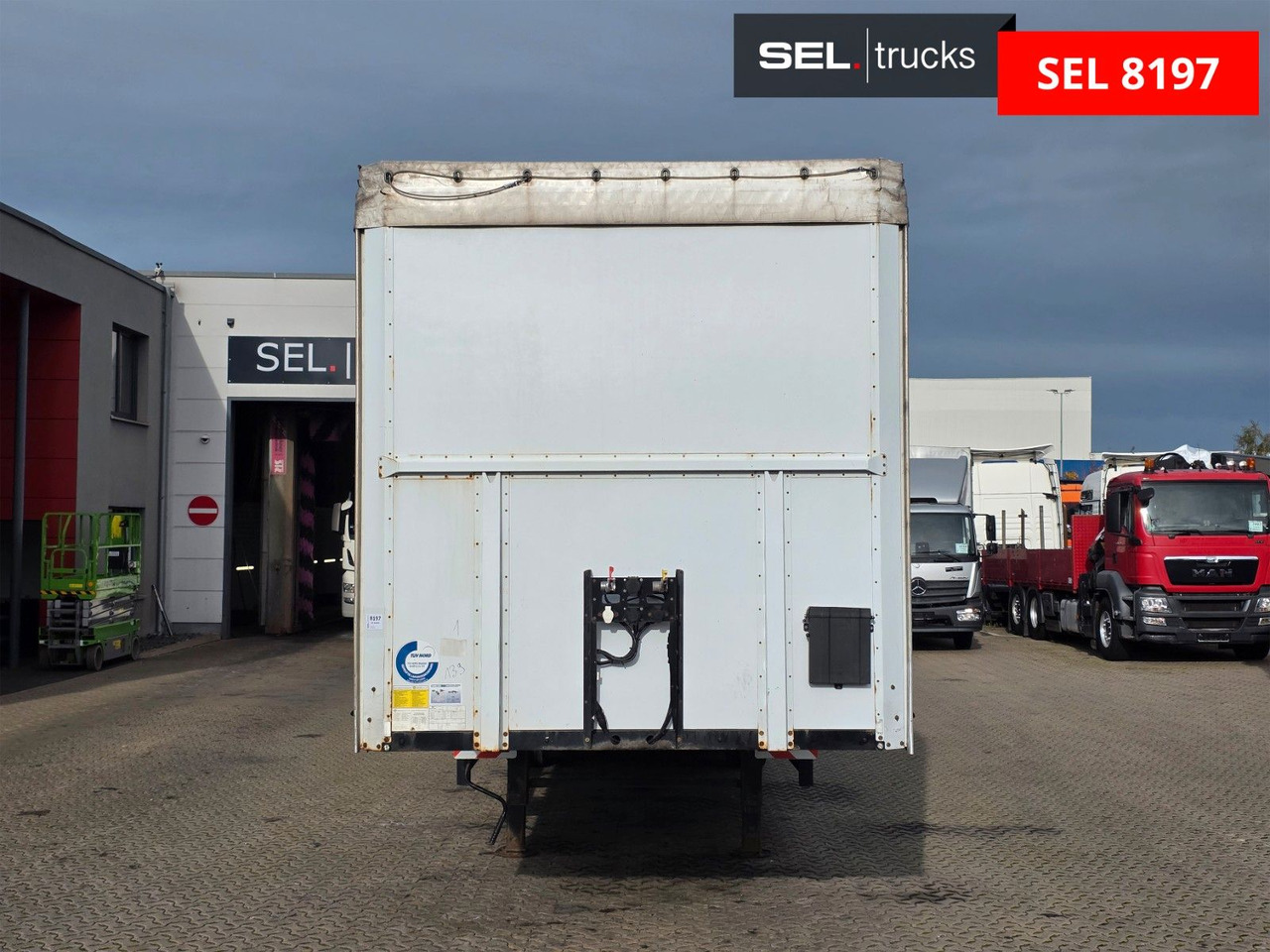 Berger SAPL 24 / Coilmulde / EDSCHA - Тентованный полуприцеп: фото 2 Berger SAPL 24 / Coilmulde / EDSCHA - Тентованный полуприцеп: фото 2