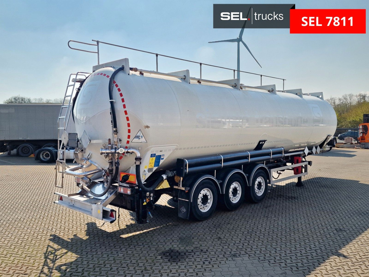 Feldbinder KIP 60/7300/A/2 / 60.000 l / Kippsilo - Полуприцеп цистерна для сыпучих грузов: фото 5 Feldbinder KIP 60/7300/A/2 / 60.000 l / Kippsilo - Полуприцеп цистерна для сыпучих грузов: фото 5