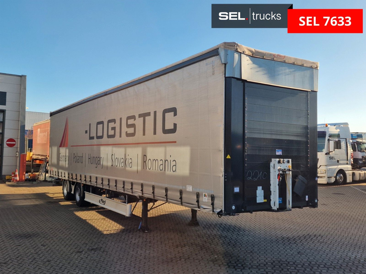 Fliegl SZS320 / Hubdach / EDSCHA / Mega - Тентованный полуприцеп: фото 3 Fliegl SZS320 / Hubdach / EDSCHA / Mega - Тентованный полуприцеп: фото 3