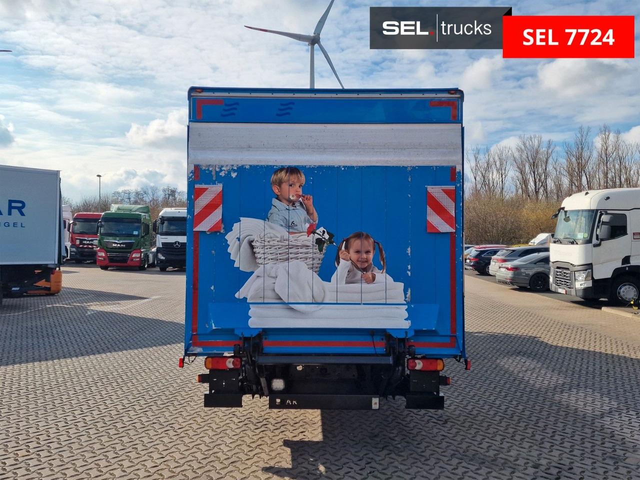 Грузовик с закрытым кузовом Iveco Eurocargo 100E22 / Ladebordwand / 3 Sitzen: фото 6