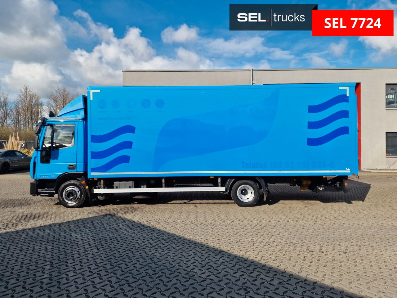 Грузовик с закрытым кузовом Iveco Eurocargo 100E22 / Ladebordwand / 3 Sitzen: фото 8