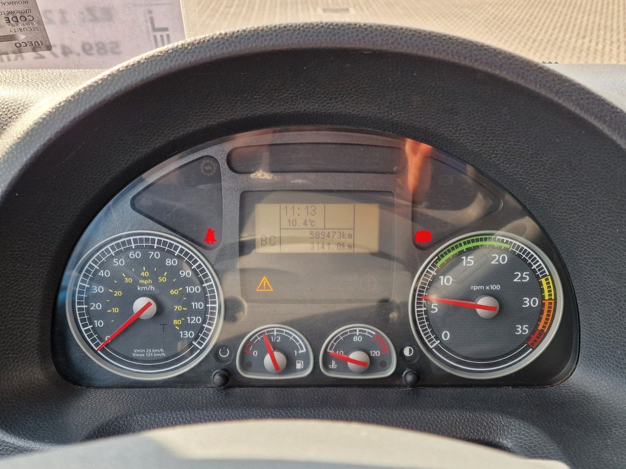 Грузовик с закрытым кузовом Iveco Eurocargo 100E22 / Ladebordwand / 3 Sitzen: фото 41