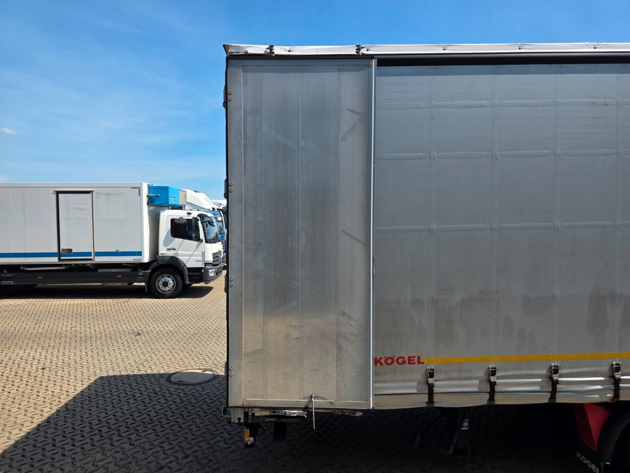 Тентованный полуприцеп Kögel S24 -1 / Long Trailer 14,90m / Hubdach / Mega: фото 13