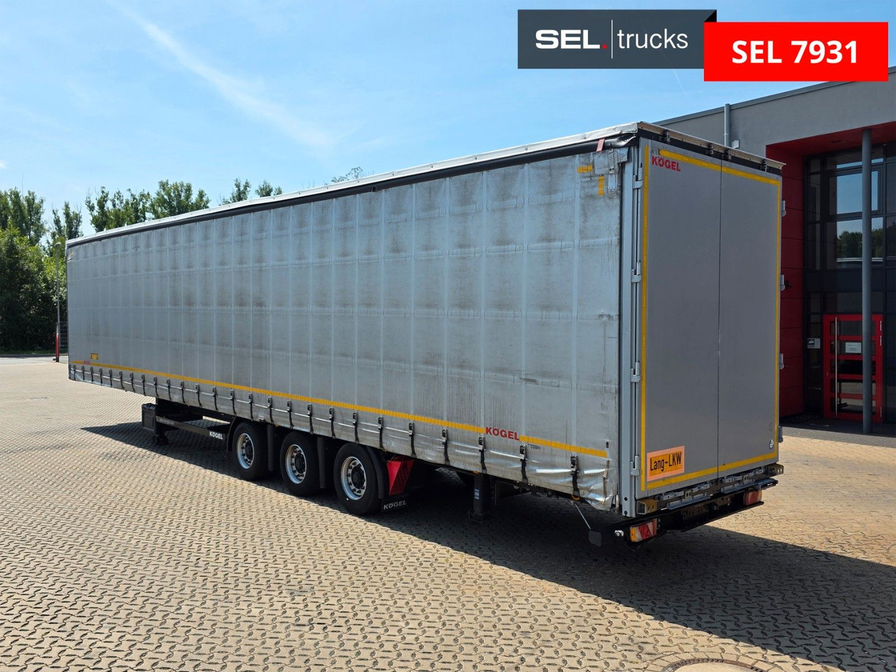Тентованный полуприцеп Kögel S24 -1 / Long Trailer 14,90m / Hubdach / Mega: фото 7