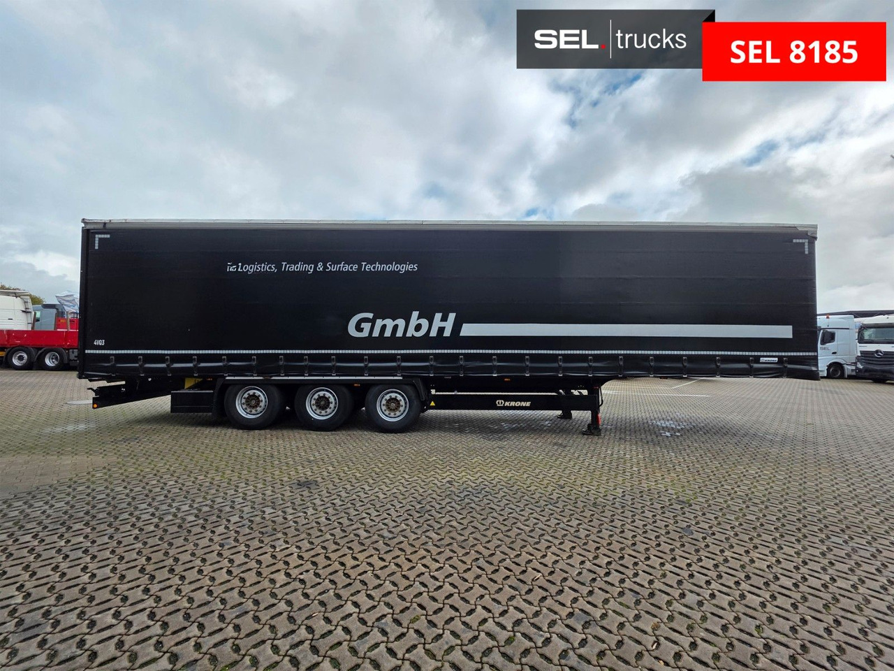 Krone SD / EDSCHA / Liftachse - Тентованный полуприцеп: фото 4 Krone SD / EDSCHA / Liftachse - Тентованный полуприцеп: фото 4