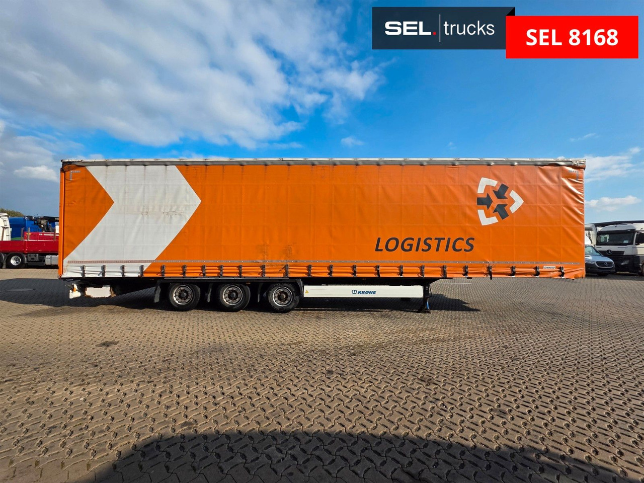 Krone SD / Hubdach / EDSCHA / Liftachse - Тентованный полуприцеп: фото 4 Krone SD / Hubdach / EDSCHA / Liftachse - Тентованный полуприцеп: фото 4