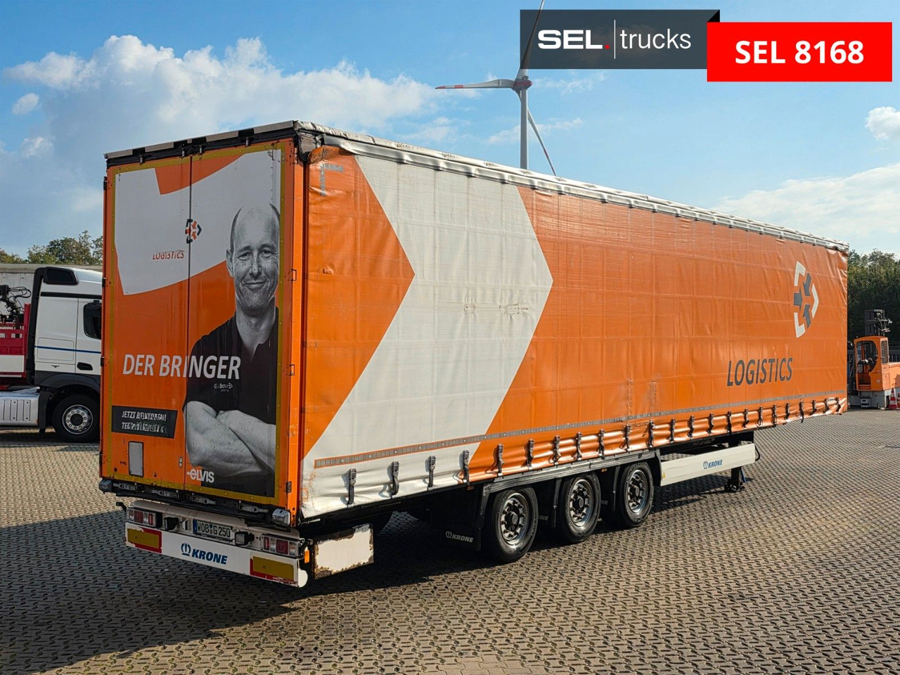 Krone SD / Hubdach / EDSCHA / Liftachse - Тентованный полуприцеп: фото 5 Krone SD / Hubdach / EDSCHA / Liftachse - Тентованный полуприцеп: фото 5