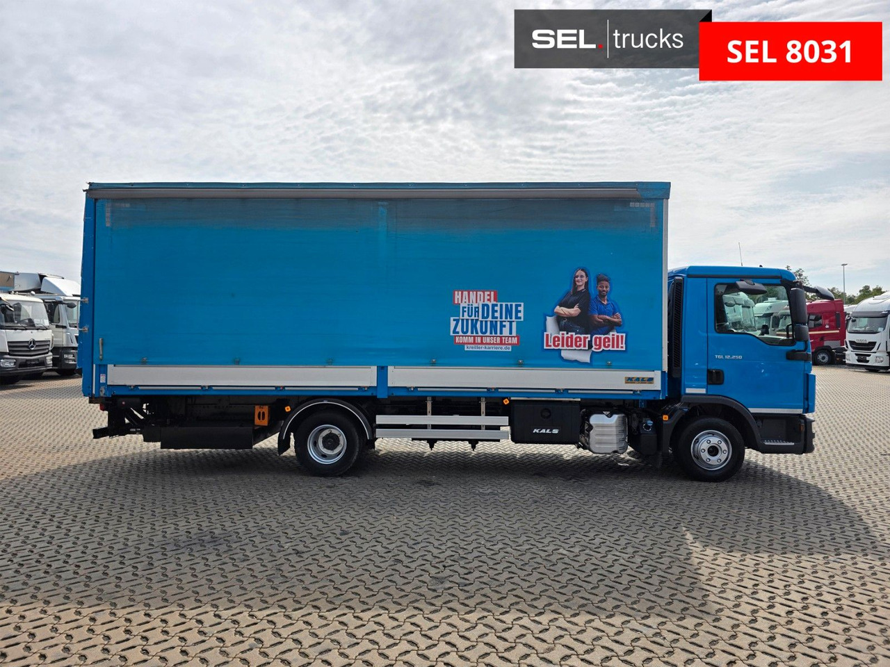 MAN TGL 12.250 4x2 BL / Ladebordwand / Aluklappen - Тентованный грузовик: фото 4 MAN TGL 12.250 4x2 BL / Ladebordwand / Aluklappen - Тентованный грузовик: фото 4
