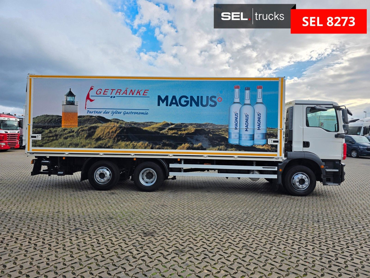 MAN TGM 22.290 6x2-4 LL / Ldbw / Rückfahrk. / Lenkac - Грузовик для перевозки напитков: фото 4 MAN TGM 22.290 6x2-4 LL / Ldbw / Rückfahrk. / Lenkac - Грузовик для перевозки напитков: фото 4