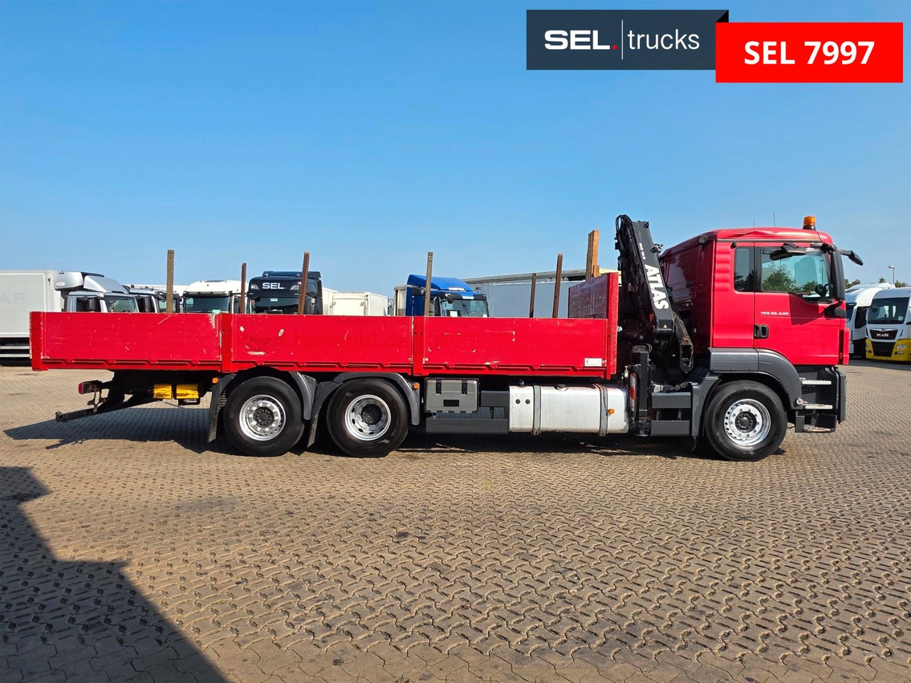 MAN TGS 26.440 6X2-2 BL / Mit Fernbedienung / ATLAS - Автоманипулятор: фото 4 MAN TGS 26.440 6X2-2 BL / Mit Fernbedienung / ATLAS - Автоманипулятор: фото 4