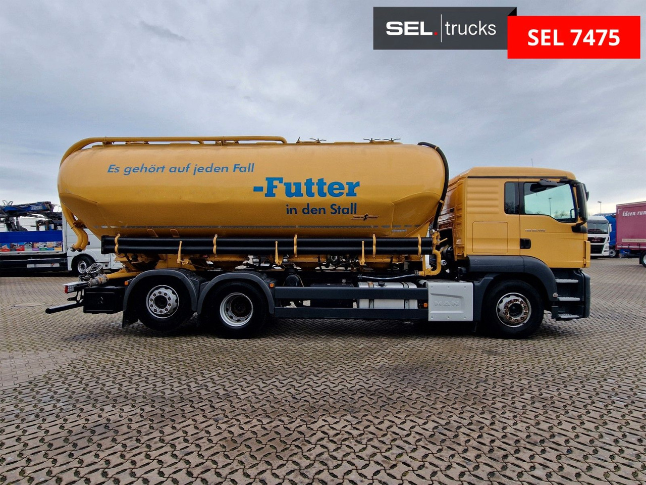 MAN TGS 26.440 6X2-4 LL / SILO / ZF Int. / Spitzer / - Грузовик-цистерна: фото 3 MAN TGS 26.440 6X2-4 LL / SILO / ZF Int. / Spitzer / - Грузовик-цистерна: фото 3