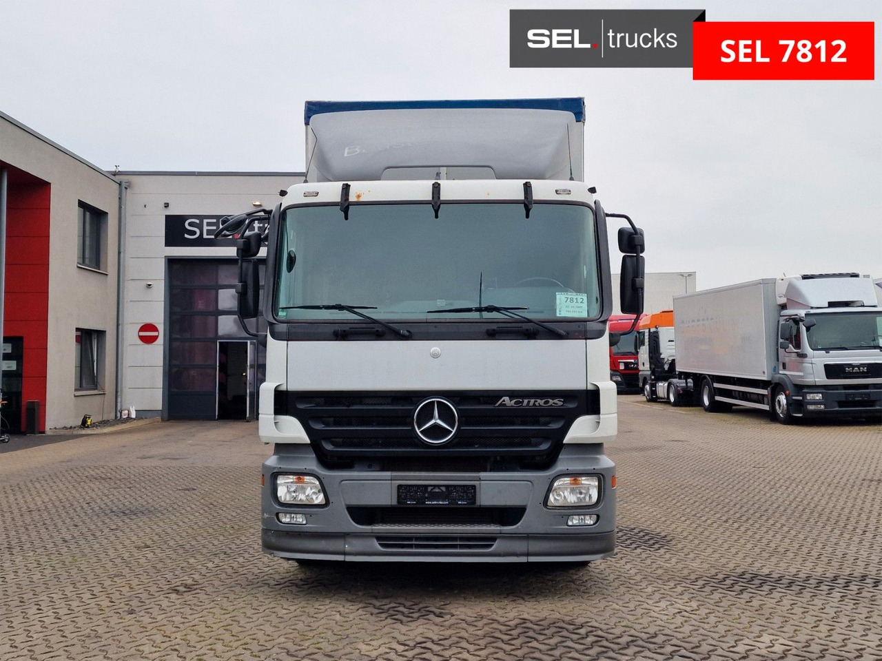 Mercedes-Benz Actros 2541 / Lenkachse / Liftachse / V6 - Тентованный грузовик: фото 2 Mercedes-Benz Actros 2541 / Lenkachse / Liftachse / V6 - Тентованный грузовик: фото 2