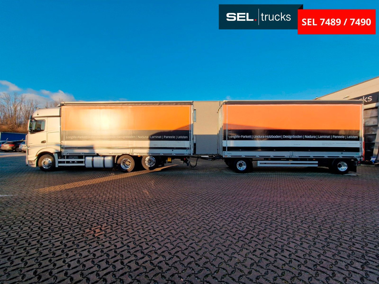 Тентованный грузовик Mercedes-Benz Actros 2545 / Retarder / Alukappen / Standklima: фото 8
