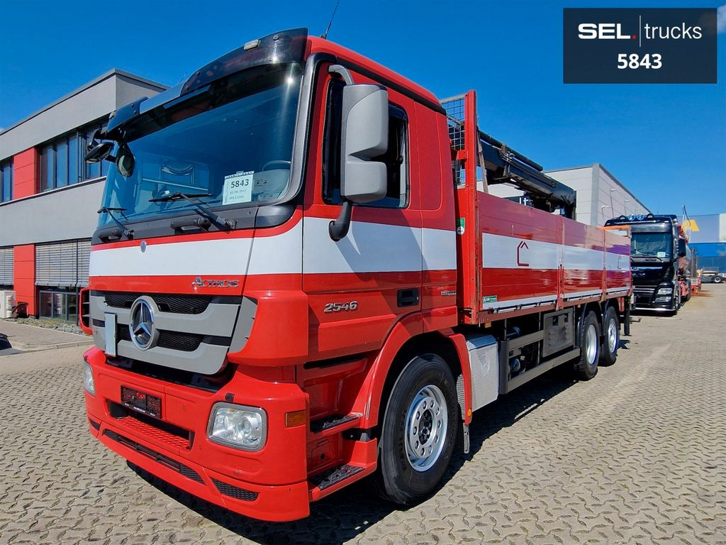 Mercedes-Benz Actros 2546 / HIAB 166K / ADC 4,1t / Lenkachse Mercedes-Benz Actros 2546 / HIAB 166K / ADC 4,1t / Lenkachse - Автоманипулятор, Грузовик бортовой/ Платформа: фото 1 Mercedes-Benz Actros 2546 / HIAB 166K / ADC 4,1t / Lenkachse Mercedes-Benz Actros 2546 / HIAB 166K / ADC 4,1t / Lenkachse - Автоманипулятор, Грузовик бортовой/ Платформа: фото 1