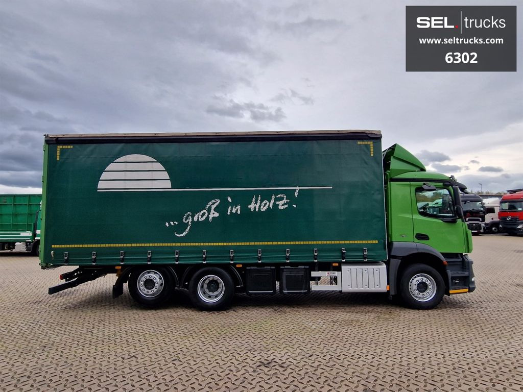 Mercedes-Benz Antos 2536 L / LENKACHSE / STERZANTE - Тентованный грузовик: фото 4 Mercedes-Benz Antos 2536 L / LENKACHSE / STERZANTE - Тентованный грузовик: фото 4
