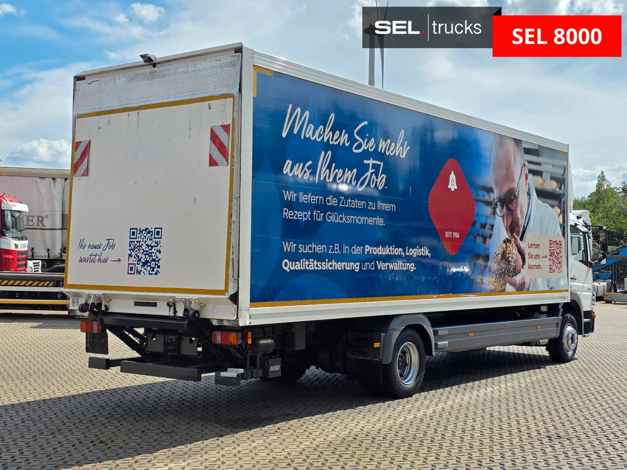 Mercedes-Benz Atego 1218 / Ladebordwand - Грузовик с закрытым кузовом: фото 5 Mercedes-Benz Atego 1218 / Ladebordwand - Грузовик с закрытым кузовом: фото 5